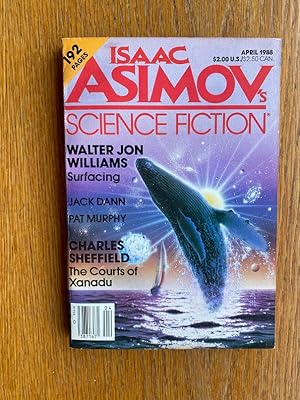 Bild des Verkufers fr Isaac Asimov's Science Fiction April 1988 zum Verkauf von Scene of the Crime, ABAC, IOBA