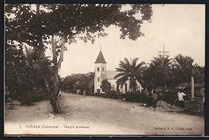 Ansichtskarte Douala, Temple Protestant