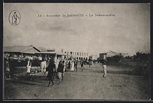 Ansichtskarte Djibouti, Le Débarcaderé