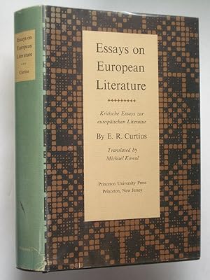 Essays on European Literature: Kritische Essays zur europäischen Literatur
