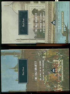 Seller image for The Raj Quartet 2 Volumes The Jewel in the Crown, The Day of the Scorpion The Towers Of Silence A Division Of The Spoils (Everyman's Library) for sale by Don's Book Store