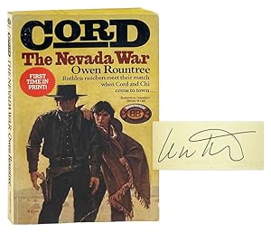Cord: The Nevada War [Signed by Kittredge]