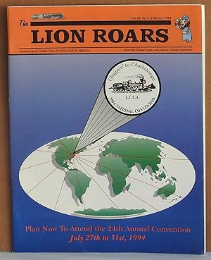 Imagen del vendedor de The Lion Roars February 1994 Volume 23 Number 4 a la venta por Argyl Houser, Bookseller