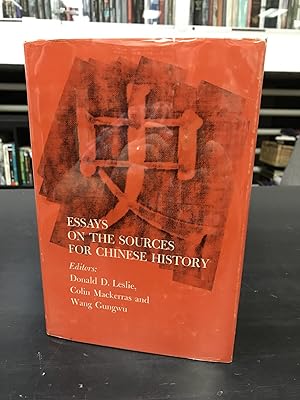 Immagine del venditore per Essays on the Sources for Chinese History venduto da THE PRINTED GARDEN, ABA, MPIBA