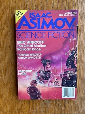 Image du vendeur pour Isaac Asimov's Science Fiction August 1988 mis en vente par Scene of the Crime, ABAC, IOBA