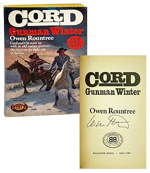 Image du vendeur pour Cord: Gunman Winter [Signed by Kittredge] mis en vente par Capitol Hill Books, ABAA