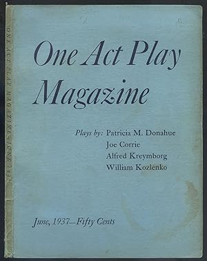 Bild des Verkufers fr One Act Play Magazine - June 1937 (Volume I, No. 2) zum Verkauf von Between the Covers-Rare Books, Inc. ABAA
