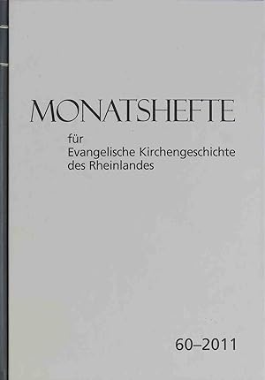 Seller image for Konfessionalisierung im Rhein-Maas-Raum - in: Monatshefte fr Evangelische Kirchengeschichte des Rheinlandes 60. Jahrgang 2011 (60-2011). for sale by books4less (Versandantiquariat Petra Gros GmbH & Co. KG)