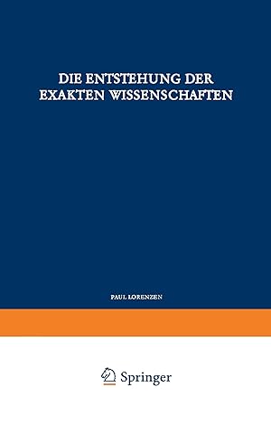 Bild des Verkufers fr Die Entstehung der Exakten Wissenschaften zum Verkauf von moluna