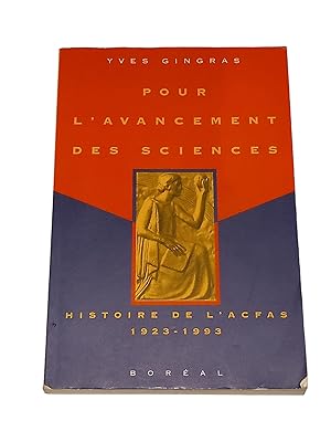 Immagine del venditore per Pour l'avancement des sciences venduto da Librairie Douin
