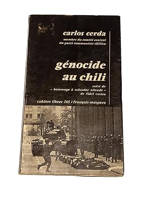 Seller image for Gnocide au Chili / Carlos Cerda for sale by Librairie Douin