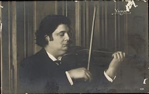Ansichtskarte / Postkarte Komponist und Violinist Eugène Ysaÿe, Portrait