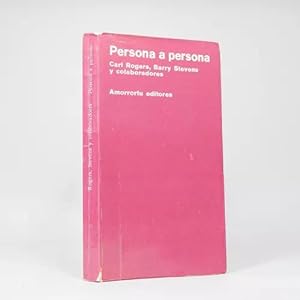 Seller image for Persona A Persona Carl Rogers Barry Stevens 2001 H5 for sale by Libros librones libritos y librazos