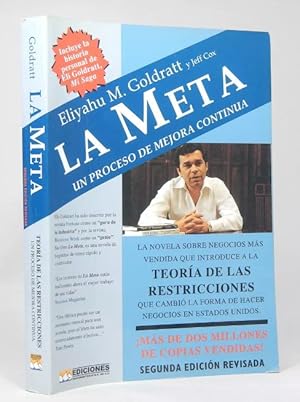Seller image for La Meta Un Proceso De Mejora Continua Goldratt 2005 Ah4 for sale by Libros librones libritos y librazos
