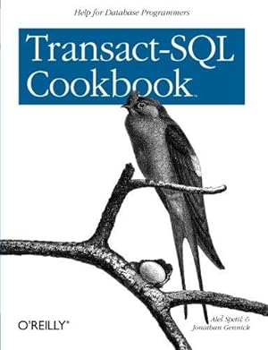 Bild des Verkufers fr Transact"SQL Cookbook zum Verkauf von WeBuyBooks