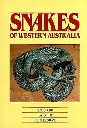 Seller image for Snakes of Western Australia for sale by Muir Books -Robert Muir Old & Rare Books - ANZAAB/ILAB