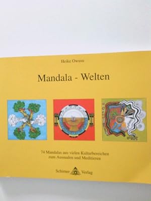 Bild des Verkufers fr Mandala- Welten Malblock mit 74 Mandalas zum Ausmalen und Meditieren zum Verkauf von Antiquariat Buchhandel Daniel Viertel