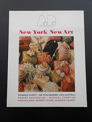Imagen del vendedor de Art & Design Vol 5 7/8-1989, incorporating Art & Design Profile 16: NEW YORK NEW ART. a la venta por J. R. Young