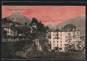 Ansichtskarte Leysin, Hotel du Chamossaire