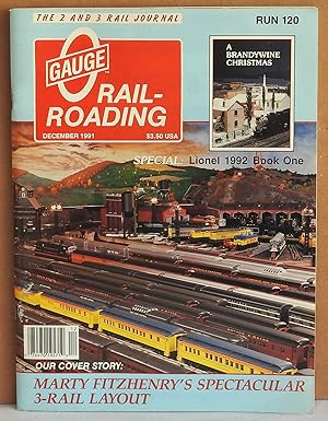 Bild des Verkufers fr O Gauge Railroading Run 120 December 1991 zum Verkauf von Argyl Houser, Bookseller