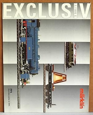 Bild des Verkufers fr Marklin Exclusive 2/1995 E One-time series in 1995 Catalog zum Verkauf von Argyl Houser, Bookseller