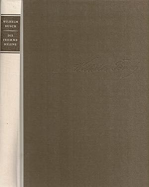 Bild des Verkufers fr Die fromme Helene. Faksimile der Handschrift. Herausgegeben von Friedrich Bohne zum Verkauf von Paderbuch e.Kfm. Inh. Ralf R. Eichmann