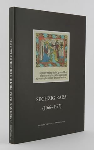 Immagine del venditore per Sechzig Rara (1466-1557). - Katalog 4 des Antiquariats Dr. Jrn Gnther. venduto da Antiquariat Dr. Wolfgang Wanzke