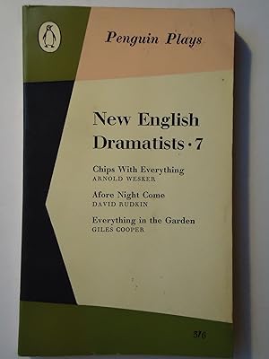 Image du vendeur pour NEW ENGLISH DRAMATISTS. 7 mis en vente par GfB, the Colchester Bookshop