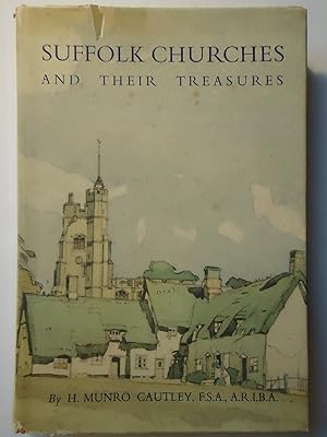 Bild des Verkufers fr SUFFOLK CHURCHES AND THEIR TREASURES zum Verkauf von GfB, the Colchester Bookshop