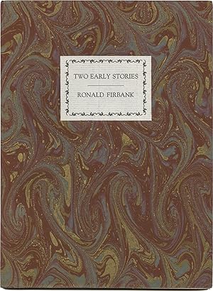 Image du vendeur pour TWO EARLY STORIES : THE WAVERING DISCIPLE [and] A STUDY IN OPAL mis en vente par W. C. Baker Rare Books & Ephemera, ABAA