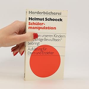 Bild des Verkufers fr Schu?lermanipulation zum Verkauf von Bookbot