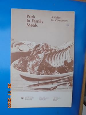 Immagine del venditore per Home and garden bulletin no.160 : Pork in family meals : A guide for consumers venduto da Les Livres des Limbes