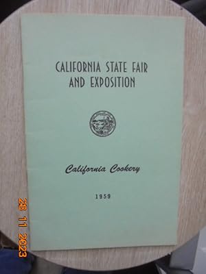 California State Fair and Exposition: California Cookery, 1959
