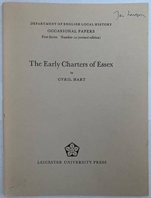 Seller image for The Early Charters of Essex for sale by Erik Oskarsson Antikvariat