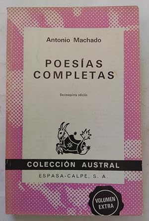 Imagen del vendedor de Poesas completas a la venta por Librera Ofisierra