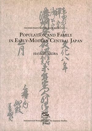Seller image for Population and family in Early-Modern Central Japan for sale by Di Mano in Mano Soc. Coop