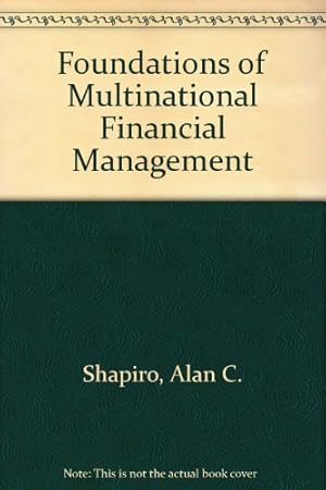 Imagen del vendedor de WIE Foundations of Multinational Financial Management a la venta por WeBuyBooks