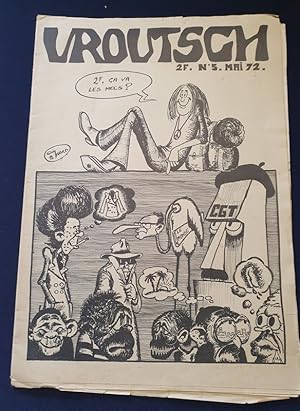 Vroutsch - N.5 - Mai 1972 - Journal Underground Strasbourgeois