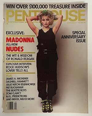 Seller image for Penthouse International Magazine for Men - Vintage Publications - September 1987 - Madonna All New Nudes for sale by AlleyCatEnterprises