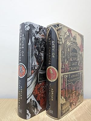 City of Last Chances; House of Open Wounds (The Tyrant Philosophers 1-2) (Signed First Edition Set)