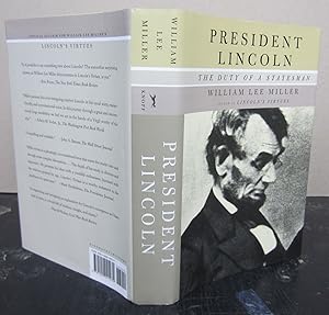 Imagen del vendedor de President Lincoln: The Duty of a Statesman a la venta por Midway Book Store (ABAA)