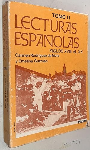 Immagine del venditore per Lecturas Españolas tomo 2 siglos XVIII al XX venduto da Once Upon A Time