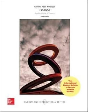 Seller image for Finance: Applications and Theory (Int'l Ed) for sale by WeBuyBooks