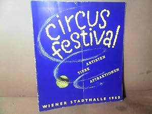 ATA 60 - Artisten, Tiere, Attraktionen - Circus Festival. - Wiener Stadthalle 1960 - Offizielles ...
