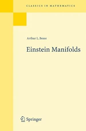 Bild des Verkufers fr Einstein Manifolds zum Verkauf von GreatBookPricesUK