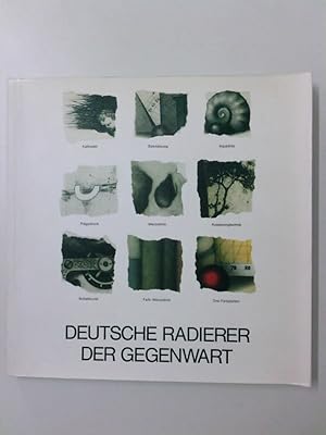 Bild des Verkufers fr Deutsche Radierer der Gegenwart Kunsthalle Darmstadt, 12.9. - 31.10.1982 zum Verkauf von Antiquariat Buchhandel Daniel Viertel