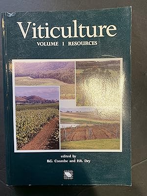 Imagen del vendedor de Viticulture Volume 1 Resources a la venta por The Known World Bookshop