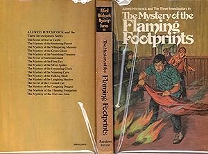 Imagen del vendedor de Alfred Hitchcock And The Three Investigators #15 The Mystery Of The Flaming Footprints - Hardcover 1st Printing 1st State a la venta por Far North Collectible Books