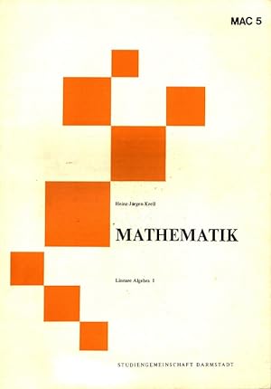 Mathematik - Lineare Algebra I MAC 5 - Studiengemeinschaft Darmstadt