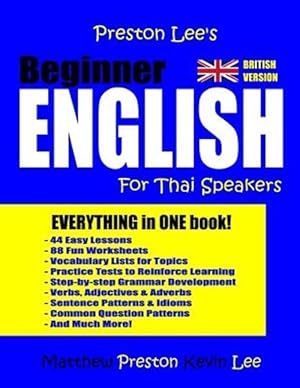 Immagine del venditore per Preston Lee's Beginner English for Thai Speakers British venduto da GreatBookPricesUK